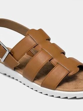 Aerosoles Jara tan faux leather Sandals